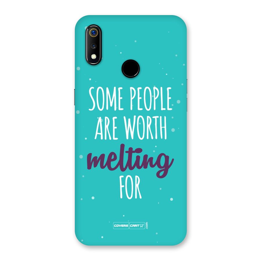 Worth Melting For Back Case for Realme 3