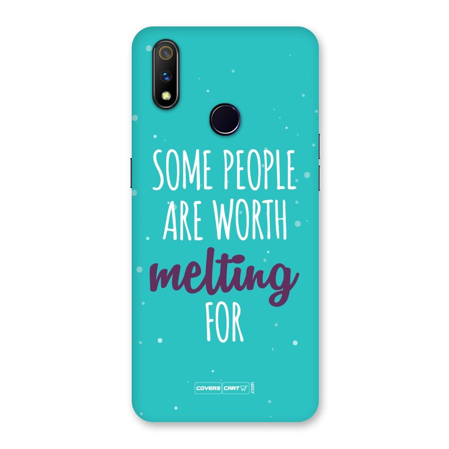 Worth Melting For Back Case for Realme 3 Pro
