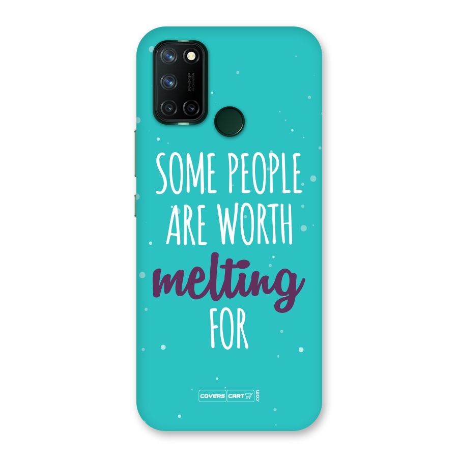Worth Melting For Back Case for Realme 7i