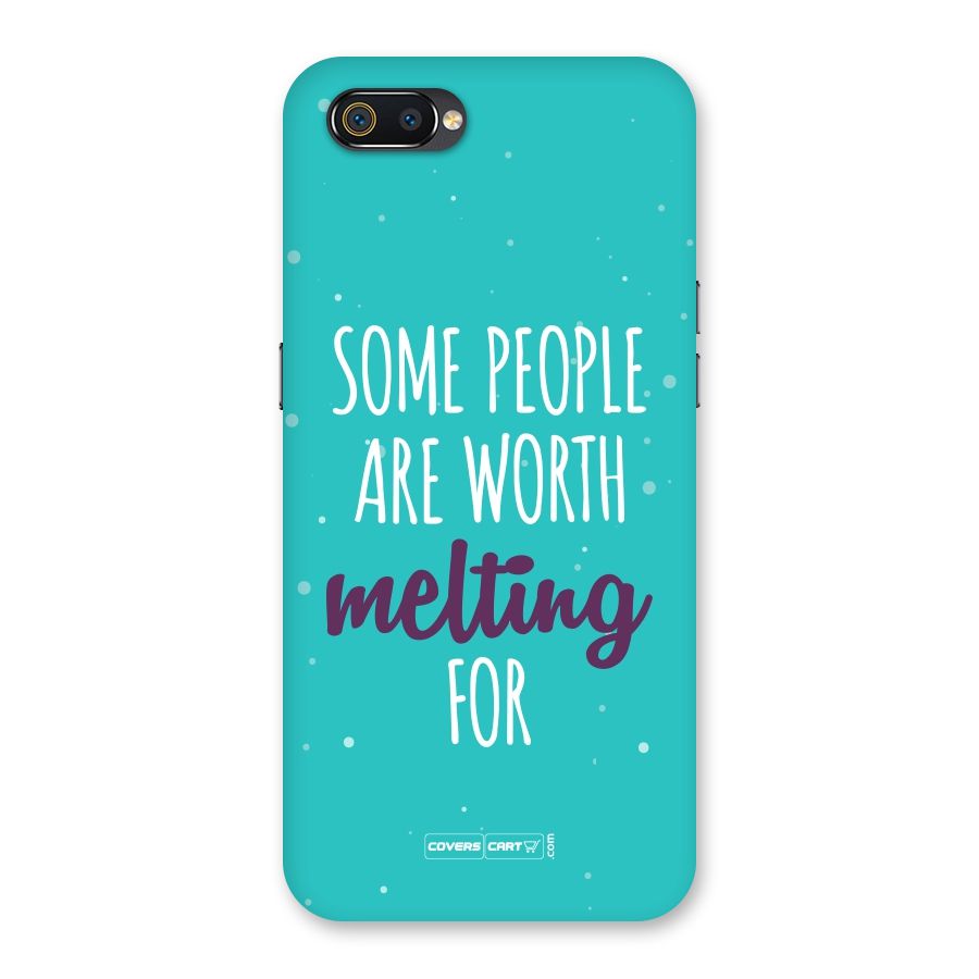 Worth Melting For Back Case for Realme C2