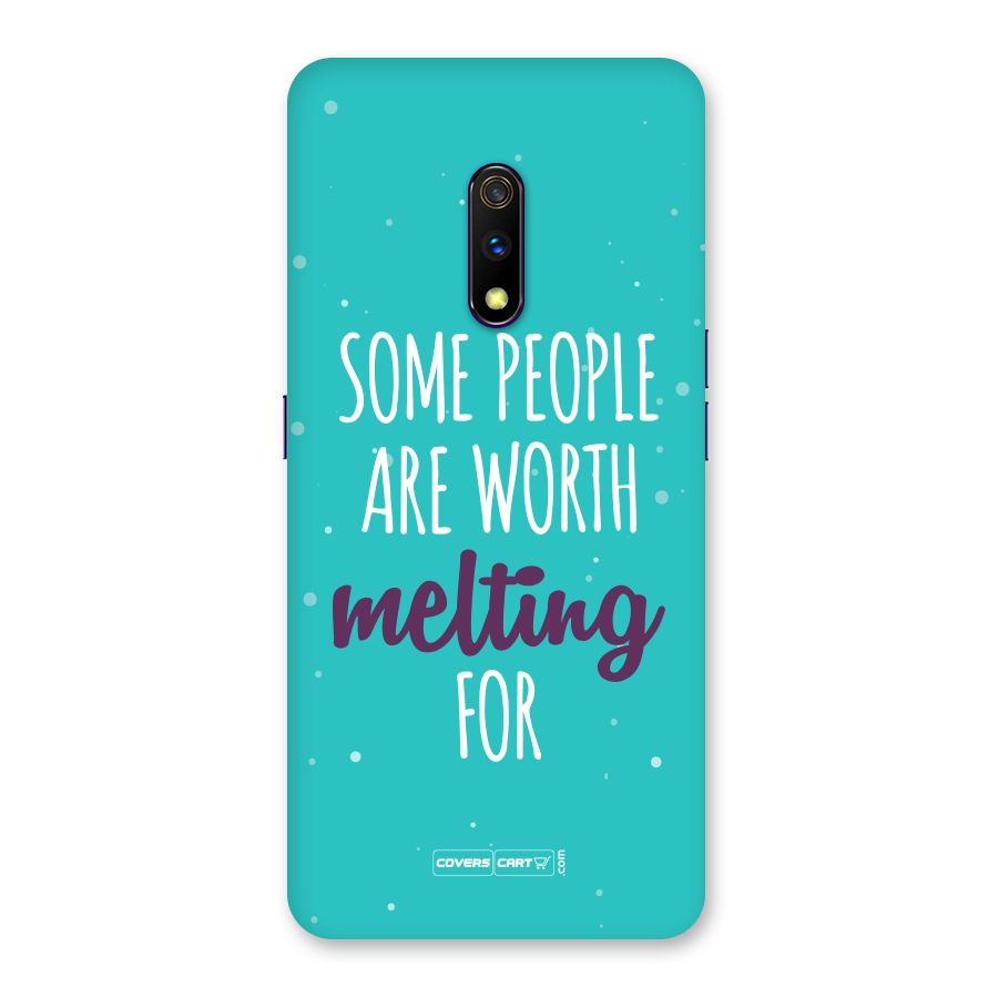 Worth Melting For Back Case for Realme X