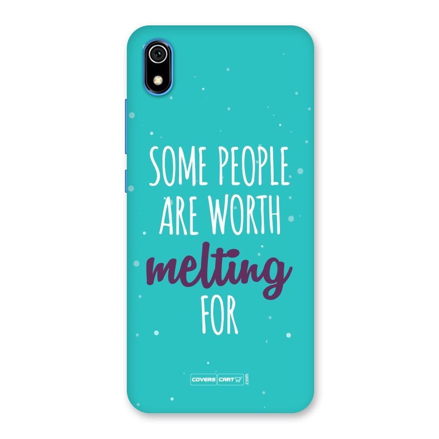 Worth Melting For Back Case for Redmi 7A