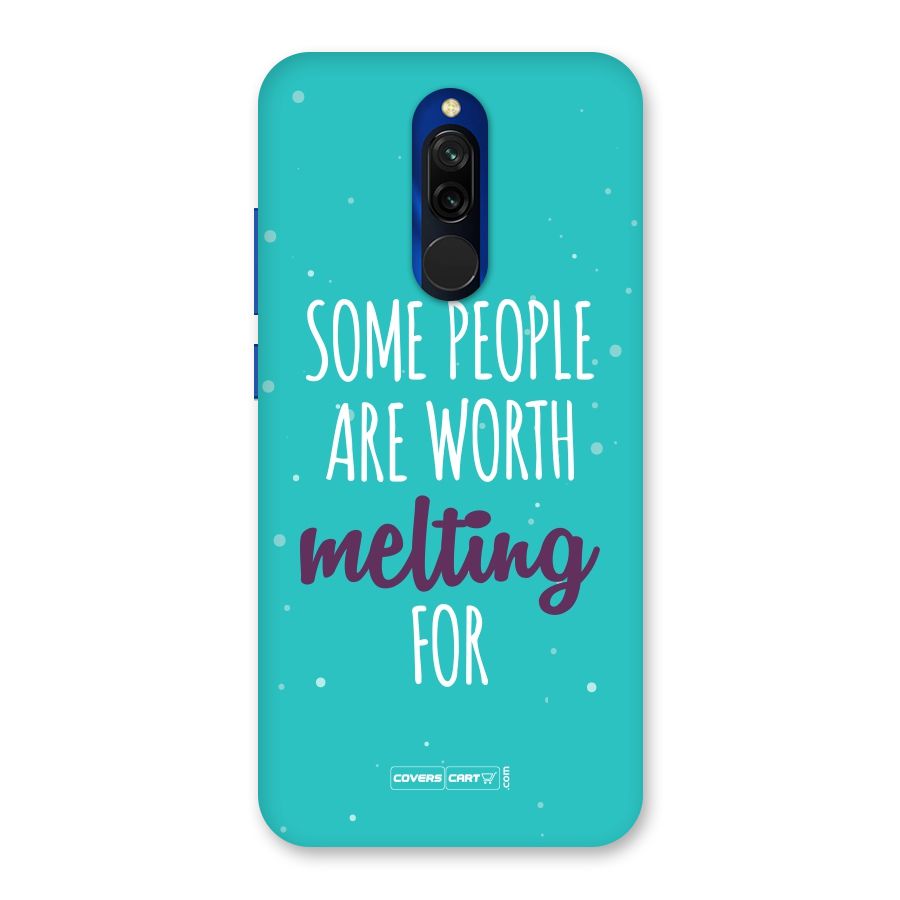 Worth Melting For Back Case for Redmi 8