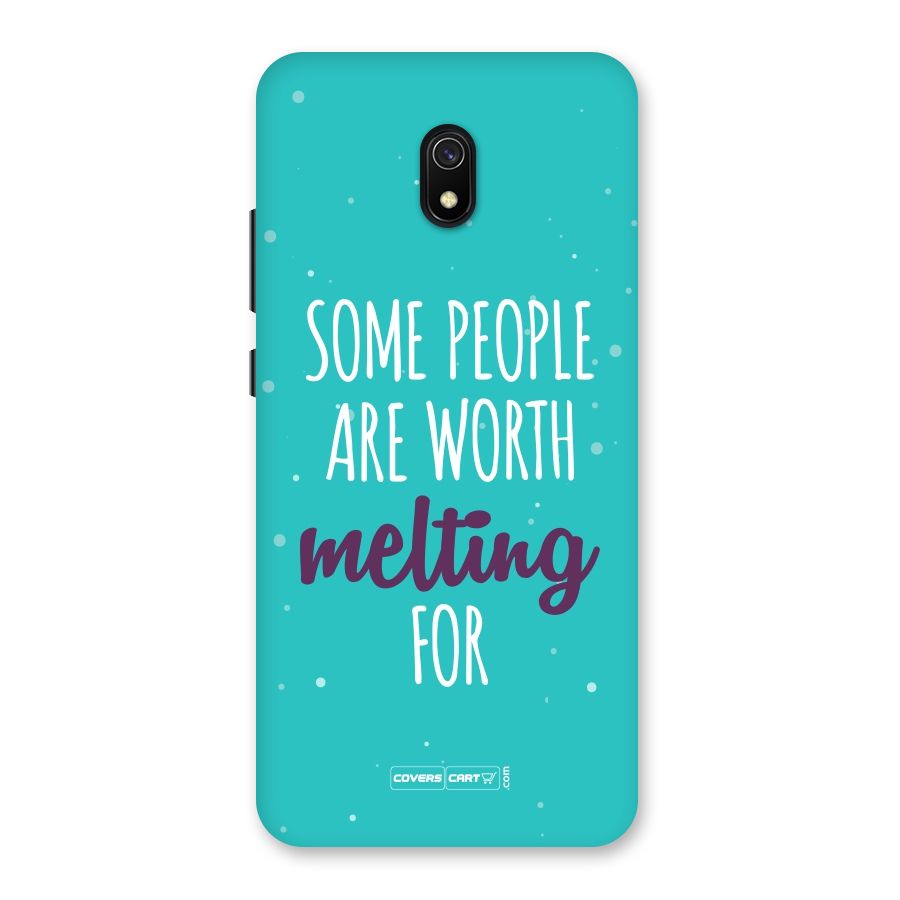 Worth Melting For Back Case for Redmi 8A