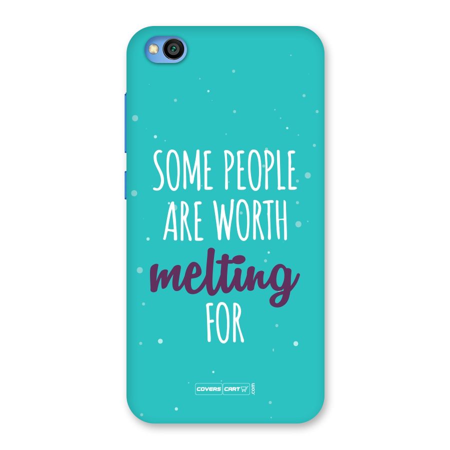 Worth Melting For Back Case for Redmi Go
