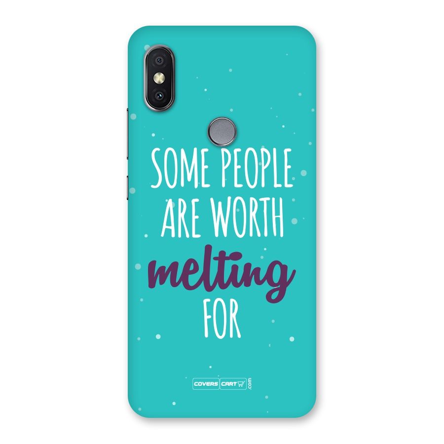 Worth Melting For Back Case for Redmi Y2