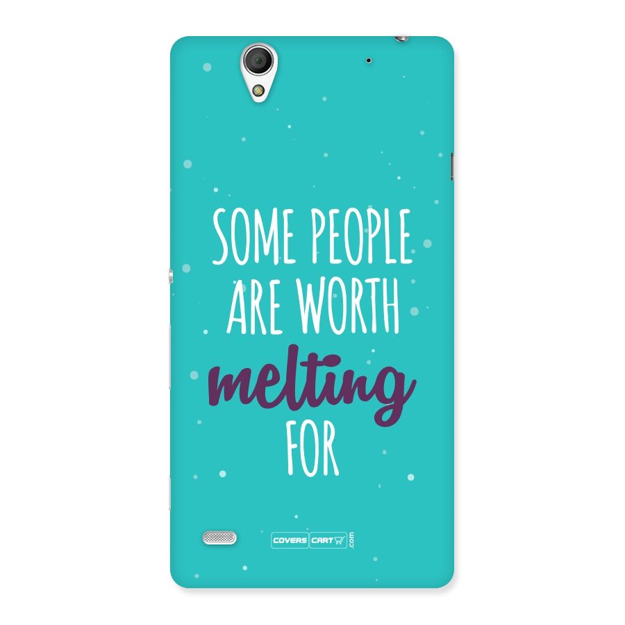 Worth Melting For Back Case for Sony Xperia C4