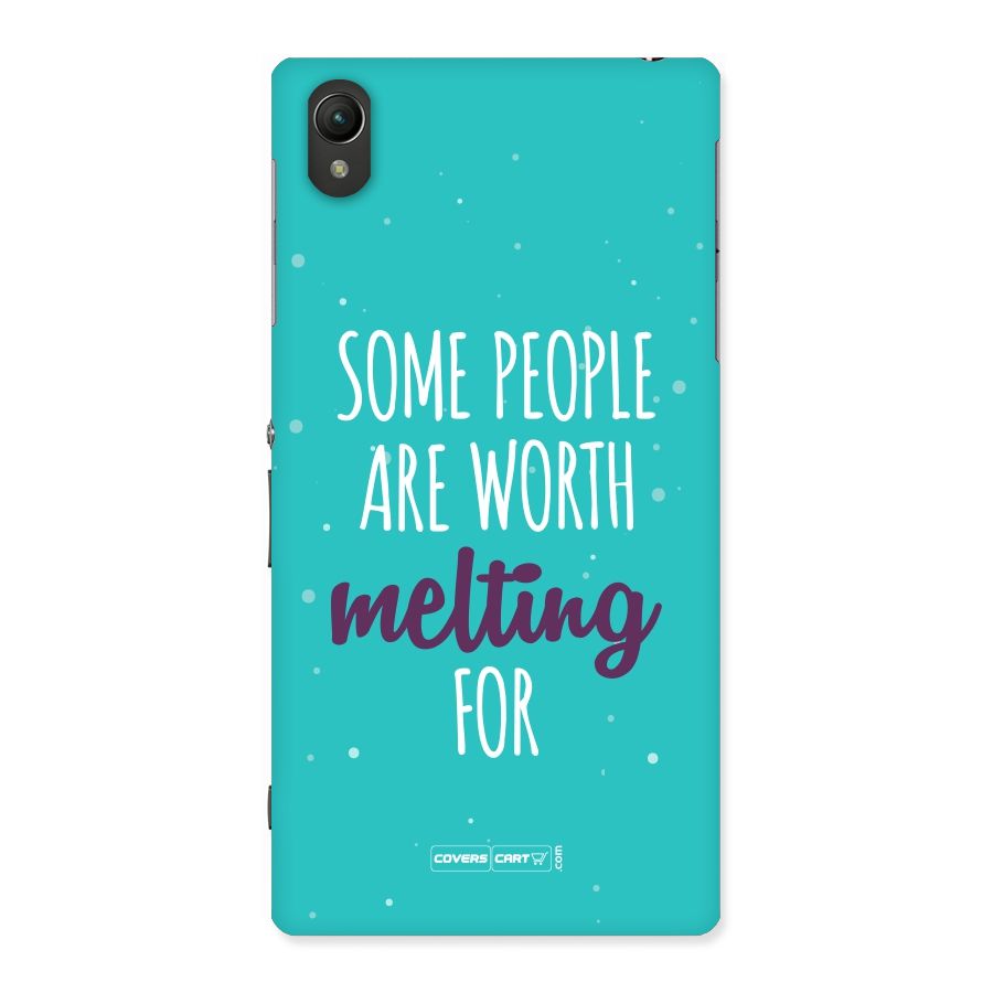 Worth Melting For Back Case for Sony Xperia Z1