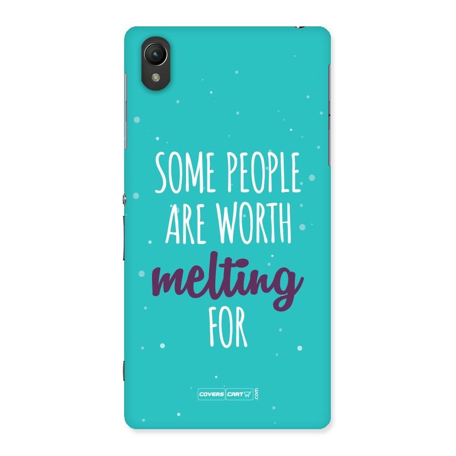 Worth Melting For Back Case for Sony Xperia Z2