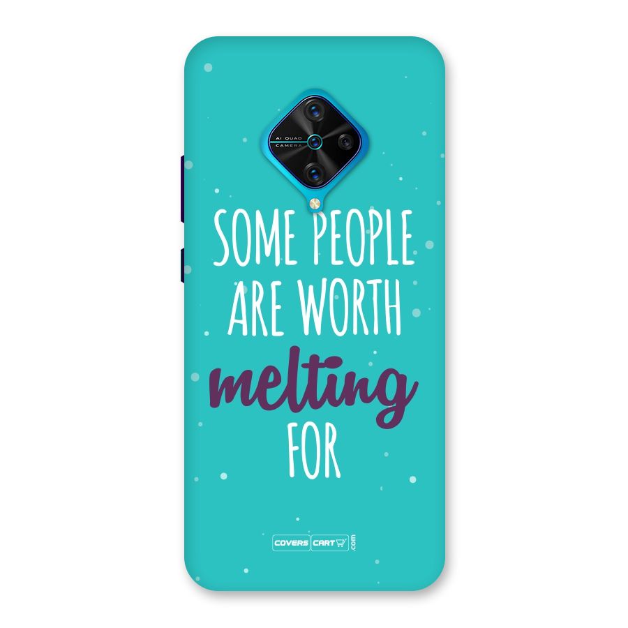 Worth Melting For Back Case for Vivo S1 Pro