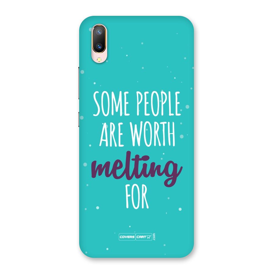 Worth Melting For Back Case for Vivo V11 Pro