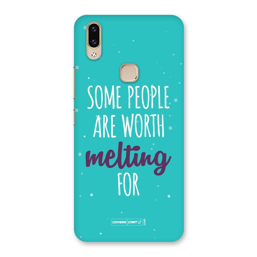 Worth Melting For Back Case for Vivo V9 Youth