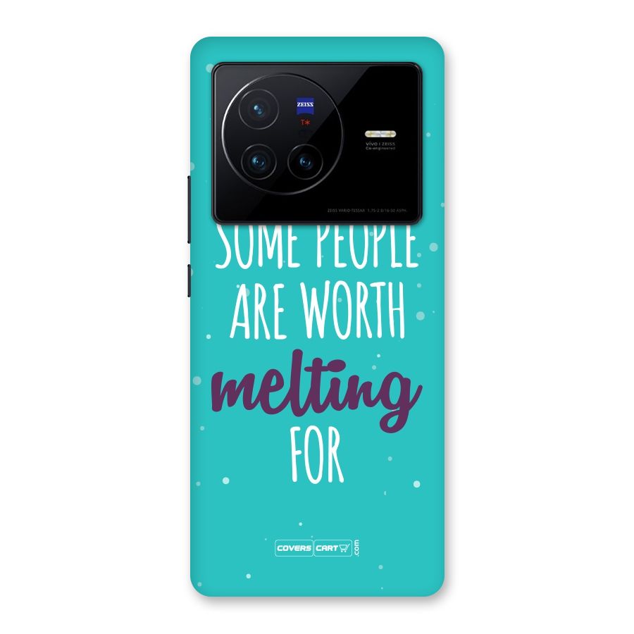 Worth Melting For Back Case for Vivo X80