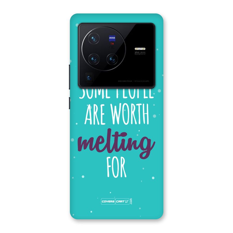 Worth Melting For Back Case for Vivo X80 Pro