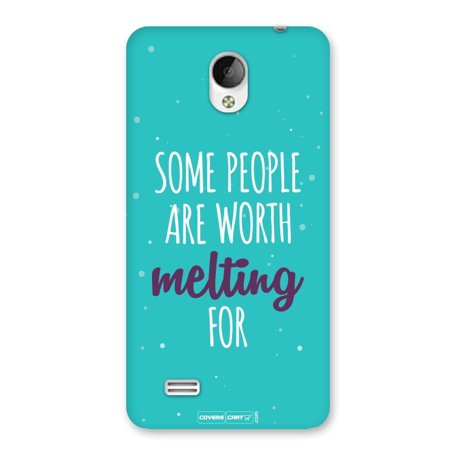 Worth Melting For Back Case for Vivo Y21
