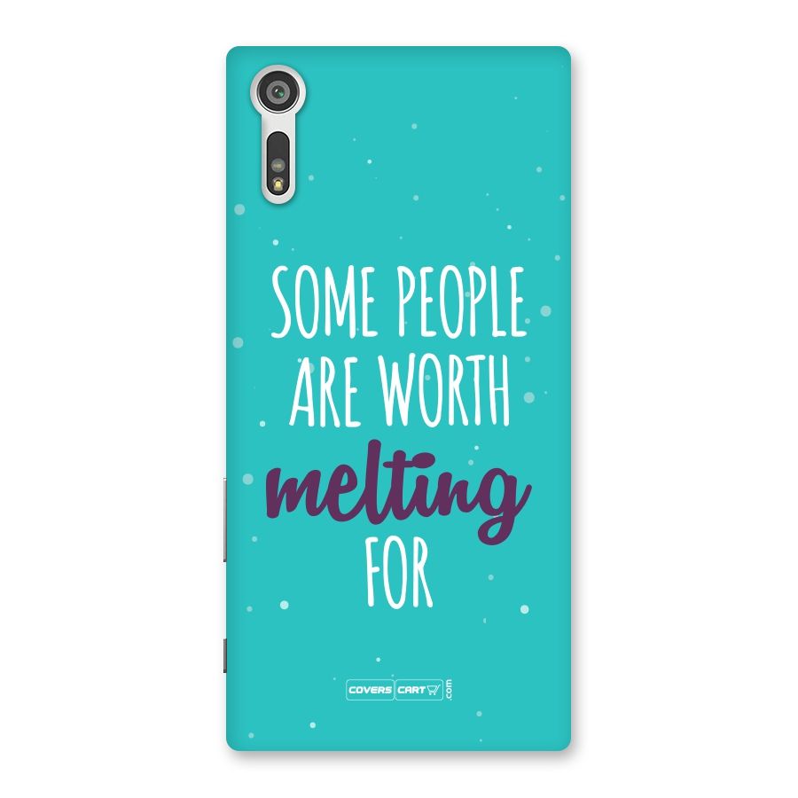 Worth Melting For Back Case for Xperia XZ