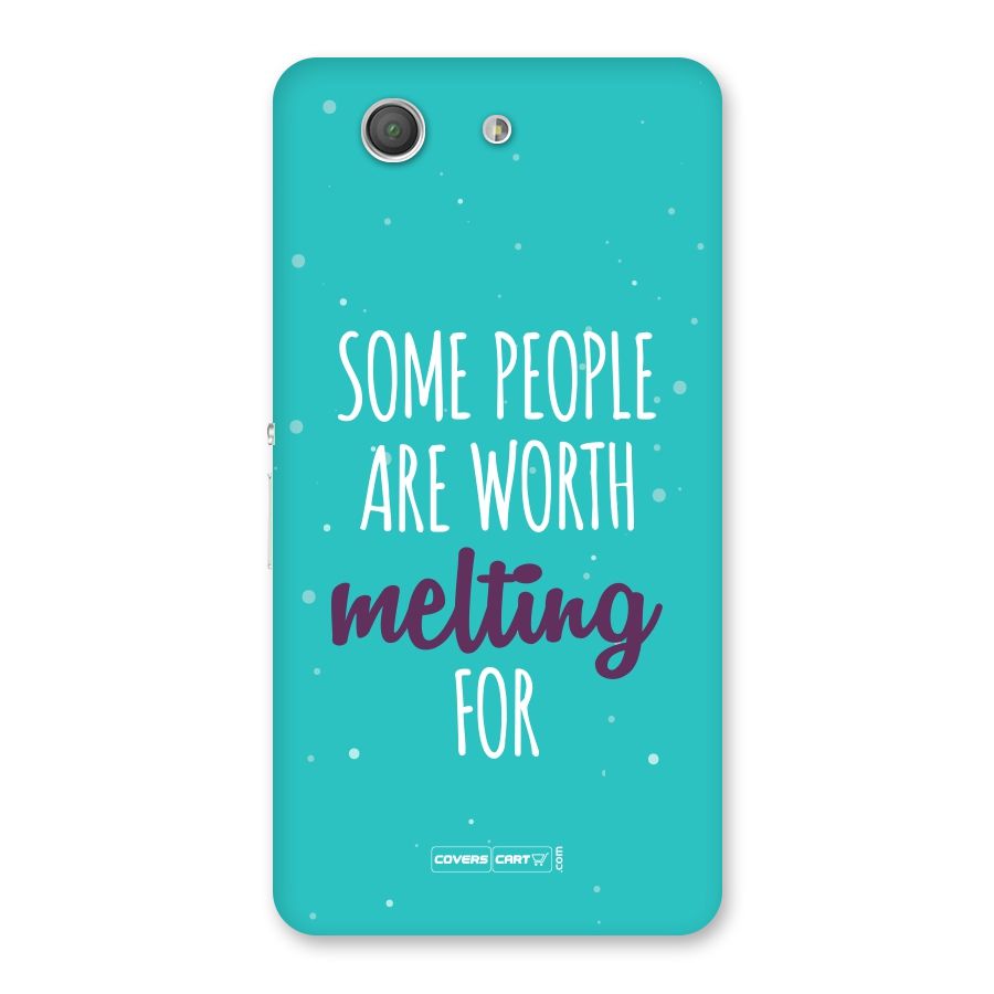 Worth Melting For Back Case for Xperia Z3 Compact