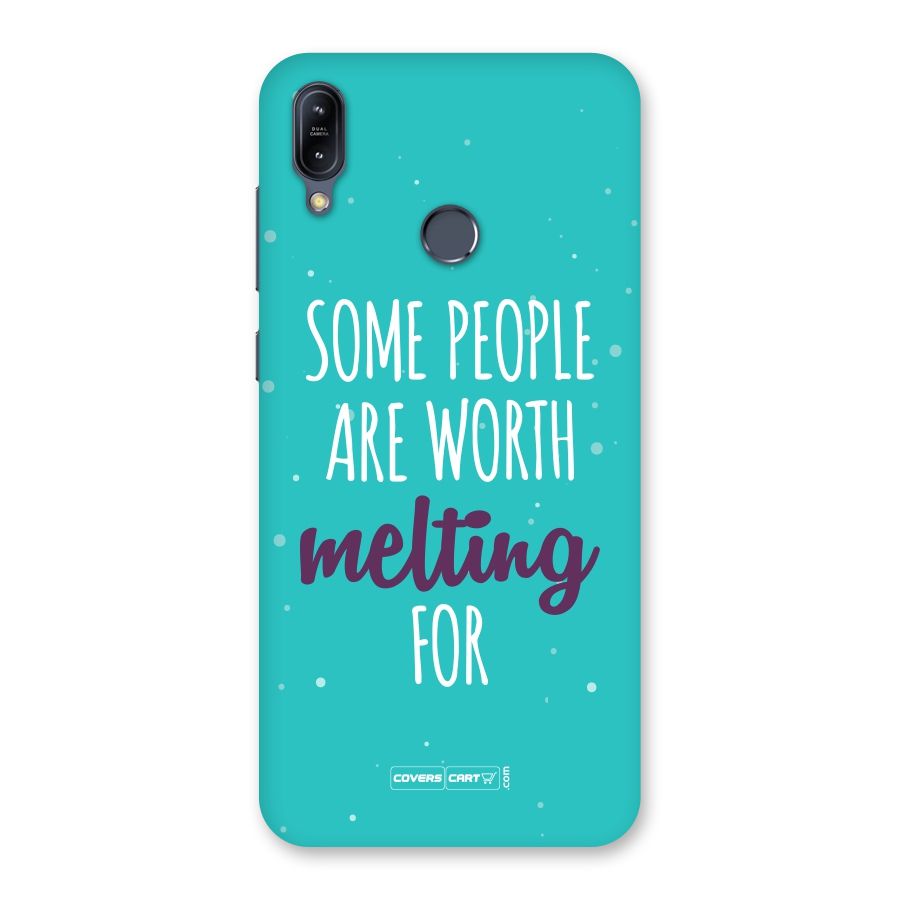 Worth Melting For Back Case for Zenfone Max M2
