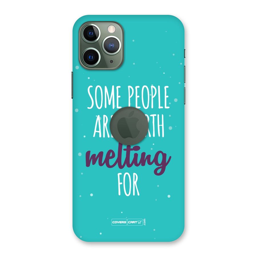 Worth Melting For Back Case for iPhone 11 Pro Logo  Cut