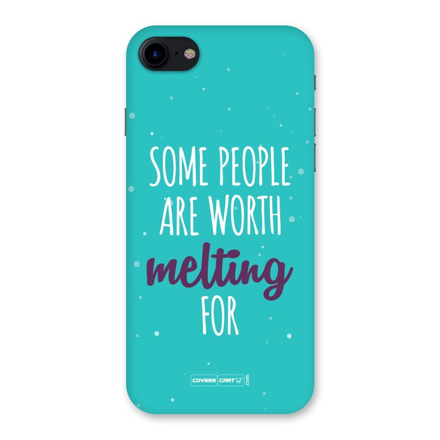 Worth Melting For Back Case for iPhone SE 2020