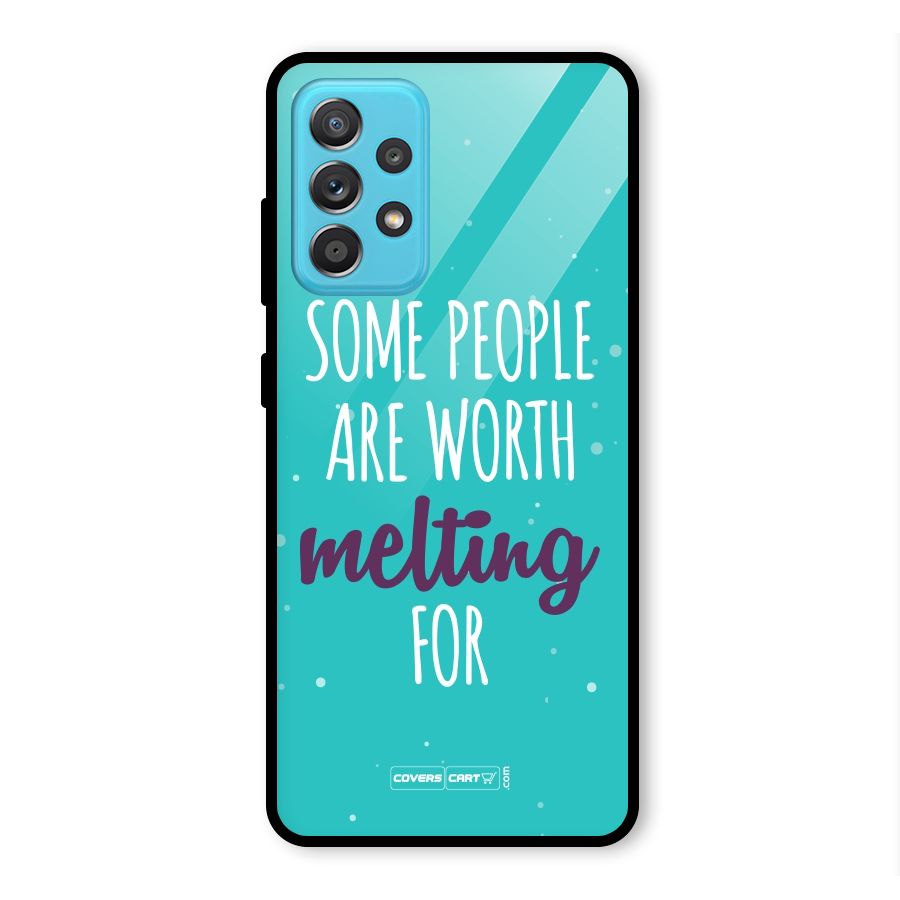Worth Melting For Glass Back Case for Galaxy A52s 5G