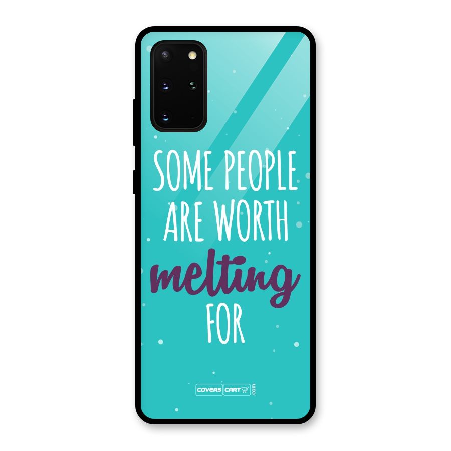 Worth Melting For Glass Back Case for Galaxy S20 Plus