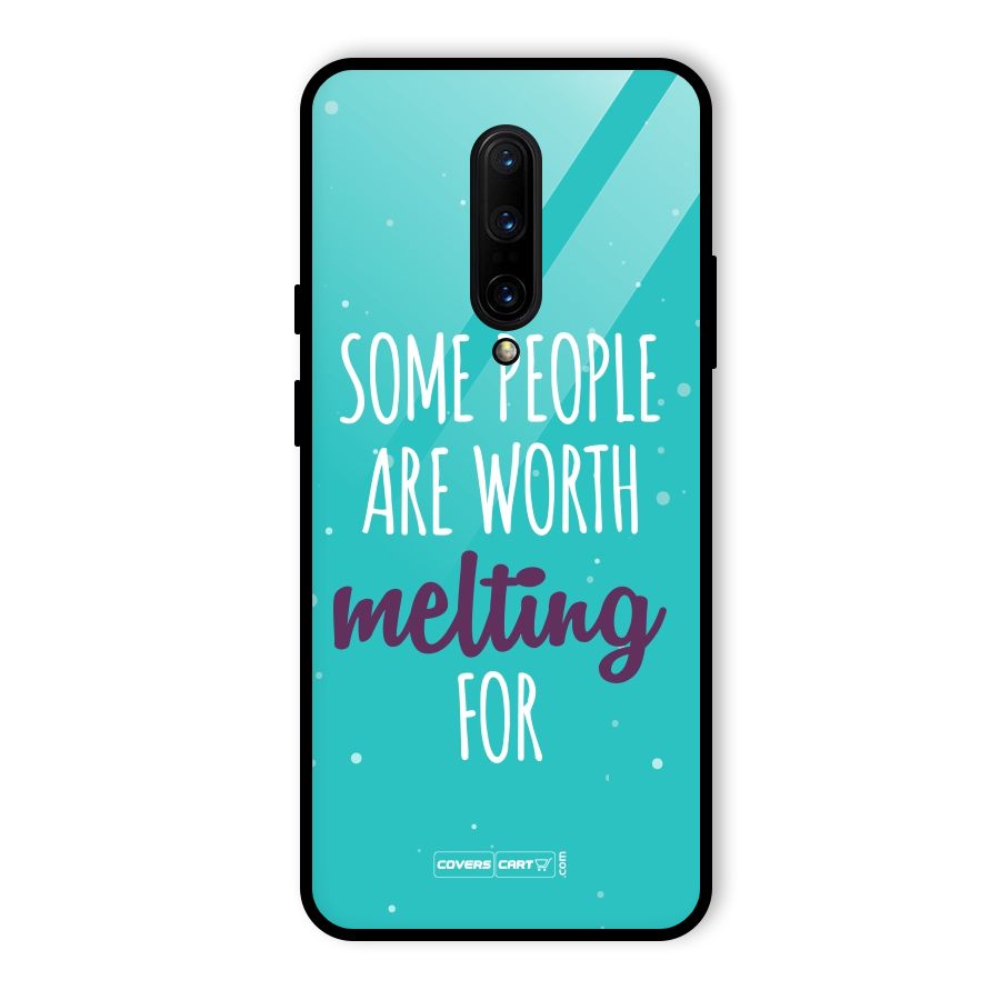 Worth Melting For Glass Back Case for OnePlus 7 Pro