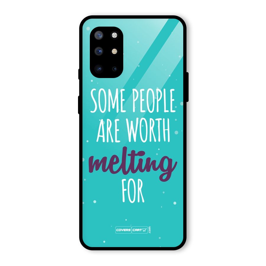 Worth Melting For Glass Back Case for OnePlus 8T