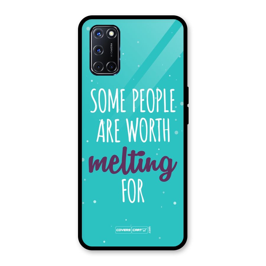 Worth Melting For Glass Back Case for Oppo A52