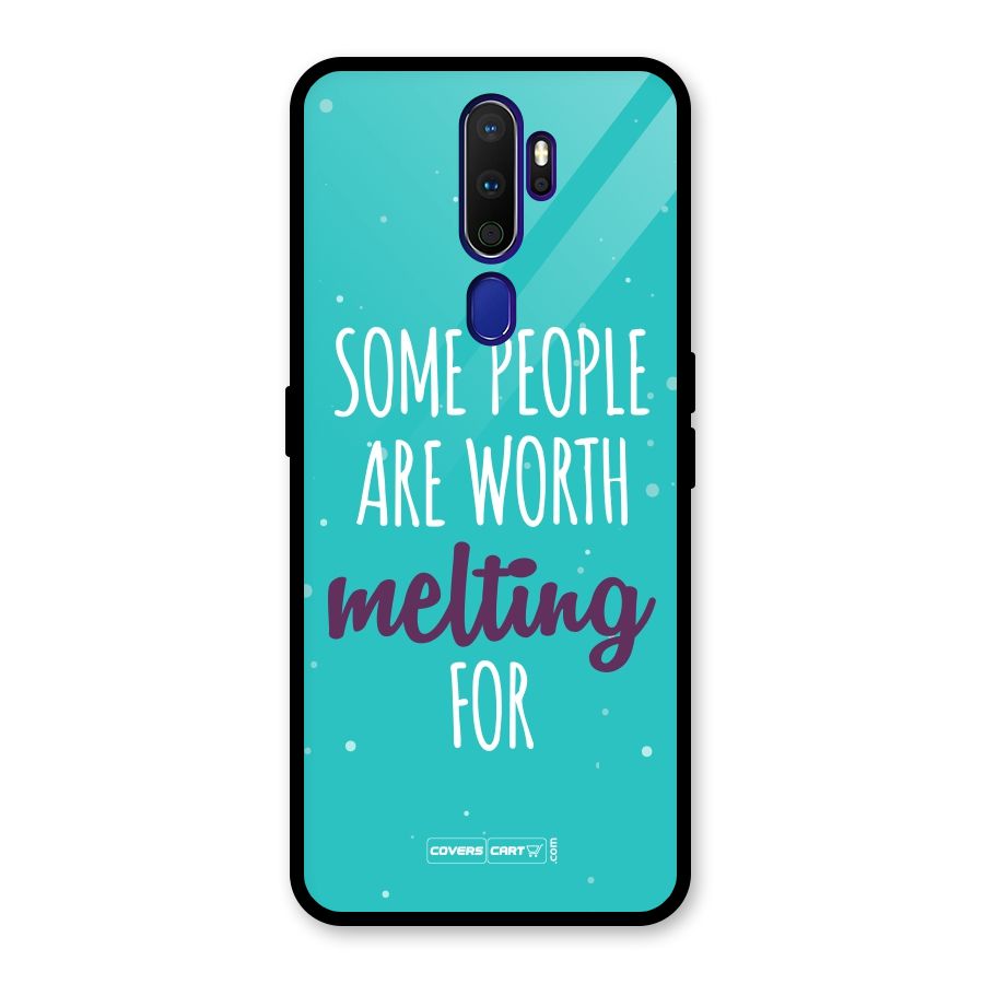 Worth Melting For Glass Back Case for Oppo A9 (2020)