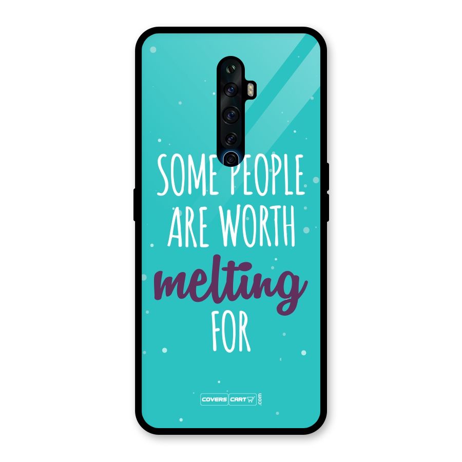Worth Melting For Glass Back Case for Oppo Reno2 Z