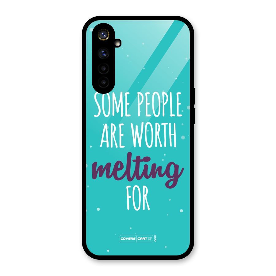 Worth Melting For Glass Back Case for Realme 6