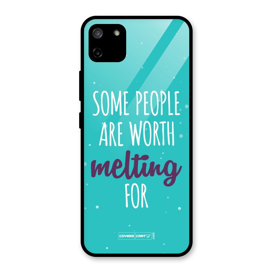 Worth Melting For Glass Back Case for Realme C11