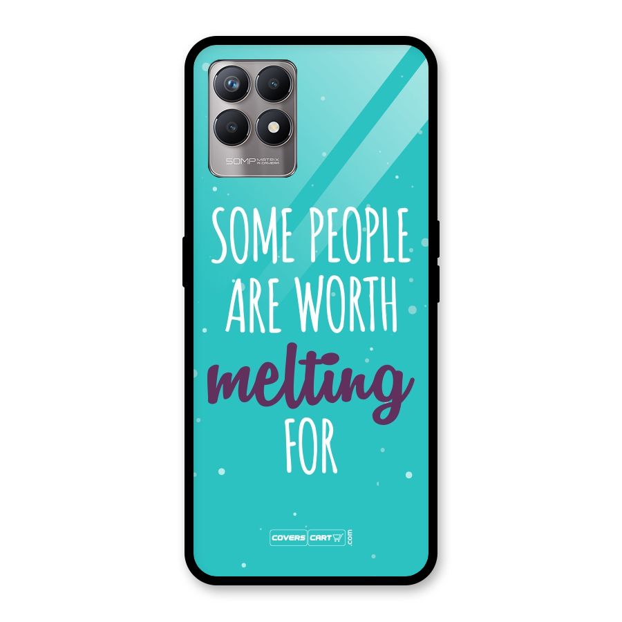 Worth Melting For Glass Back Case for Realme Narzo 50