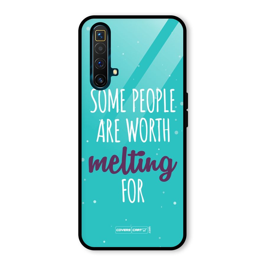 Worth Melting For Glass Back Case for Realme X3