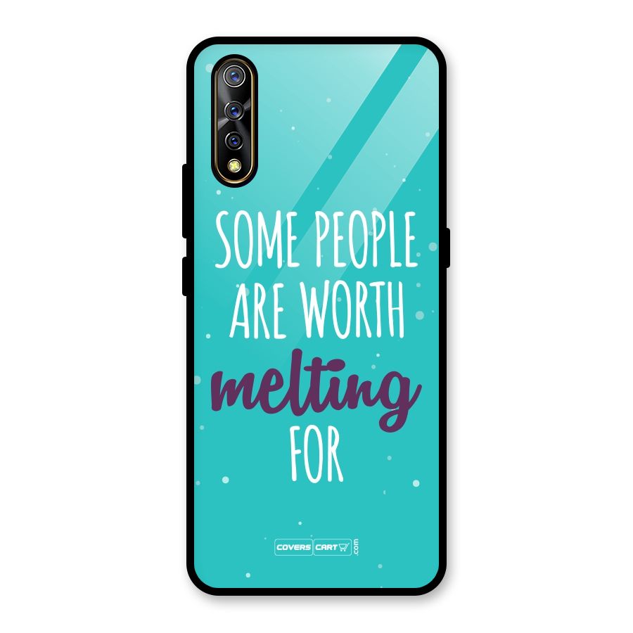 Worth Melting For Glass Back Case for Vivo S1