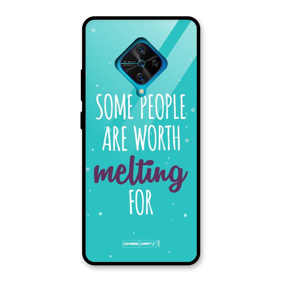Worth Melting For Glass Back Case for Vivo S1 Pro