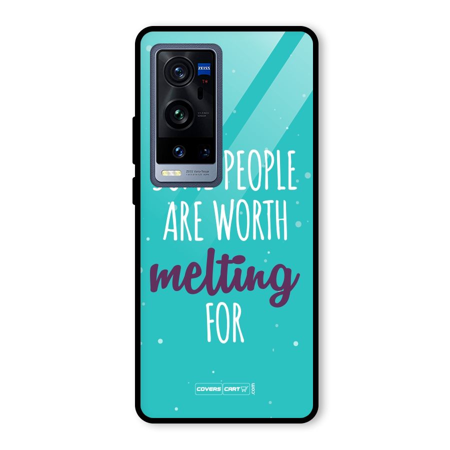 Worth Melting For Glass Back Case for Vivo X60 Pro Plus