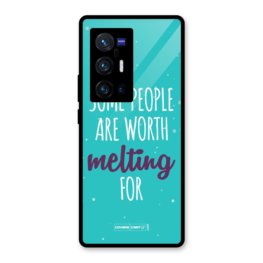 Worth Melting For Glass Back Case for Vivo X70 Pro Plus