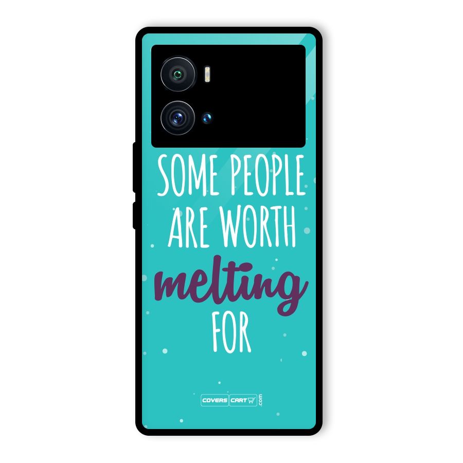 Worth Melting For Glass Back Case for Vivo iQOO 9 Pro