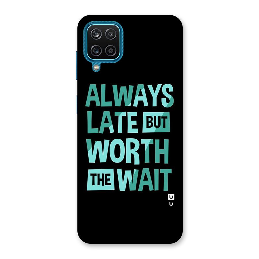 Worth the Wait Back Case for Galaxy M12