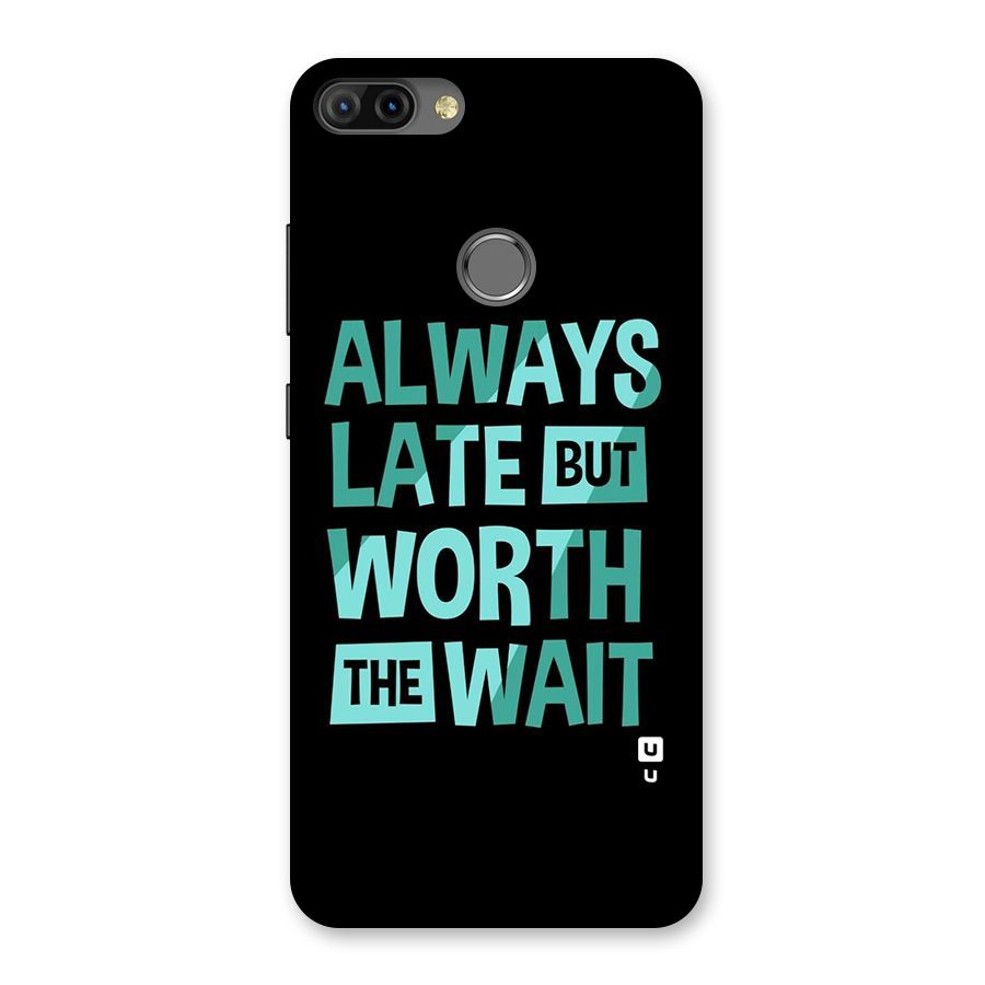 Worth the Wait Back Case for Infinix Hot 6 Pro