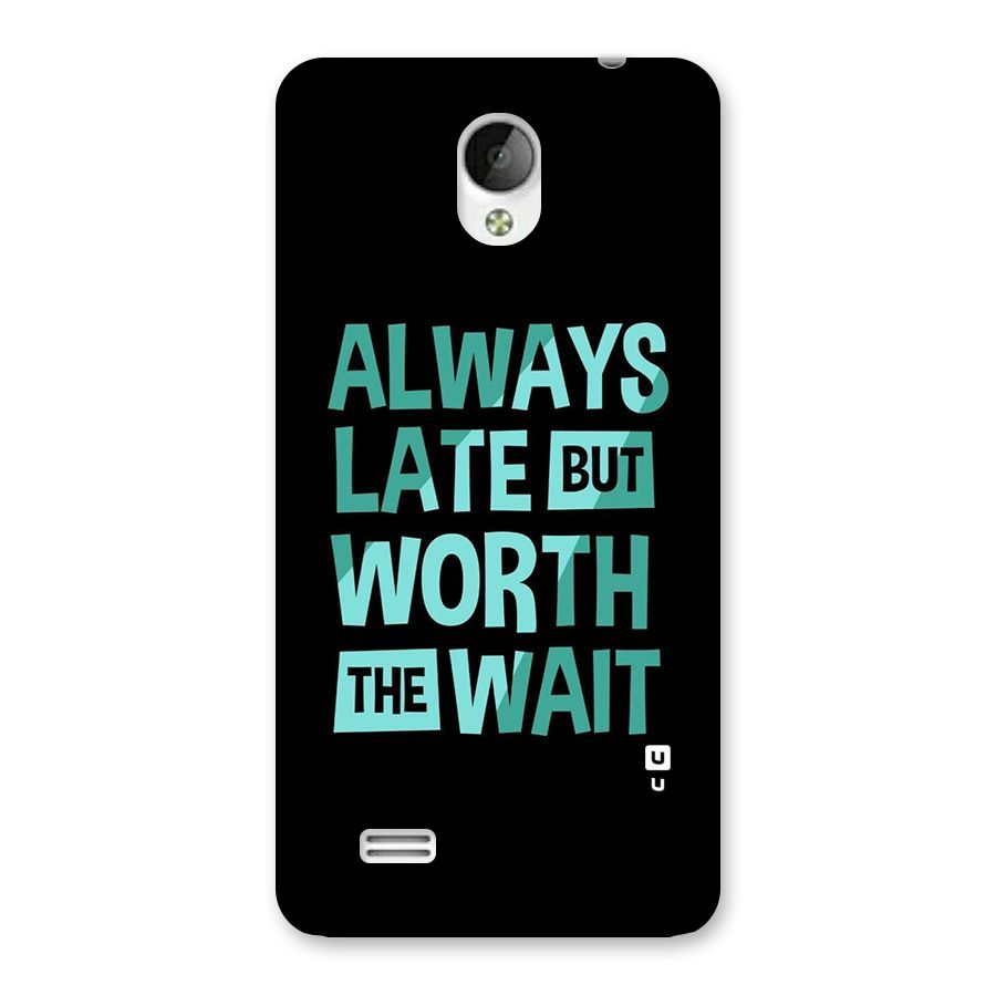 Worth the Wait Back Case for Vivo Y21