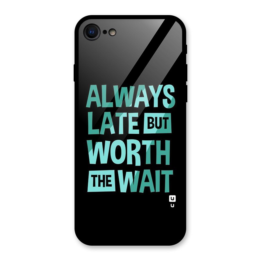 Worth the Wait Glass Back Case for iPhone SE 2022
