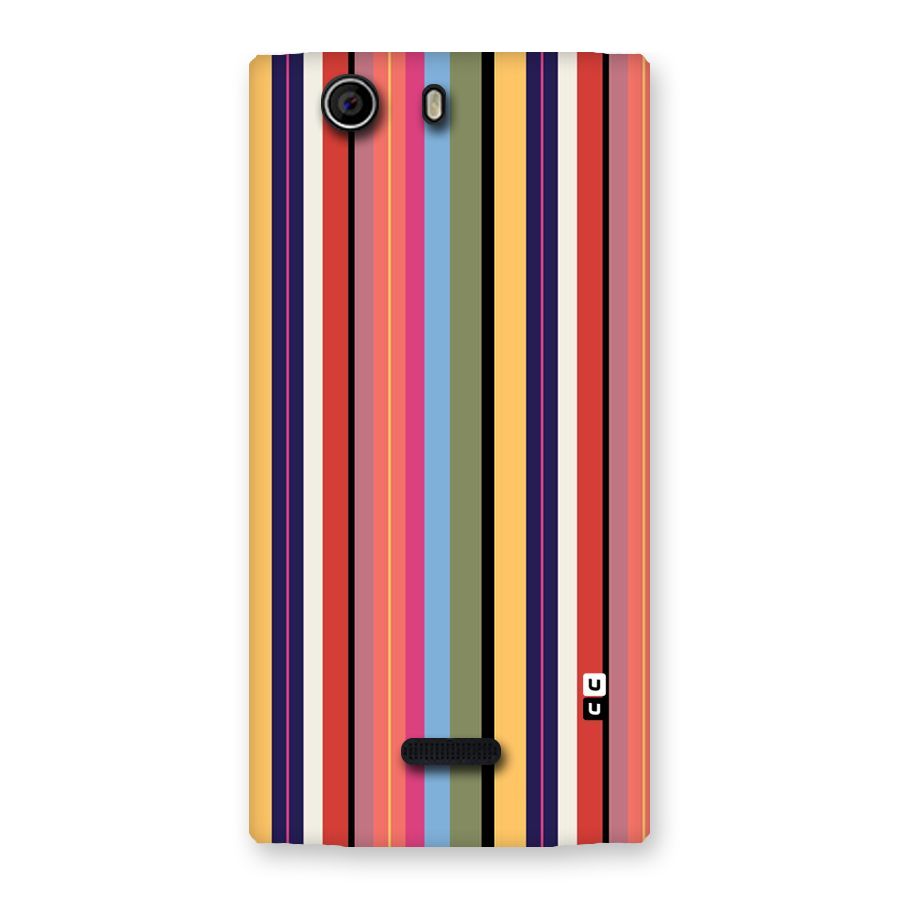 Wrapping Stripes Back Case for Canvas Nitro 2 E311