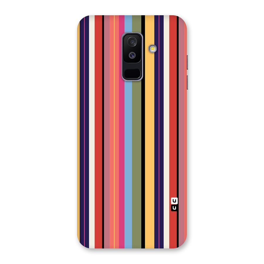 Wrapping Stripes Back Case for Galaxy A6 Plus
