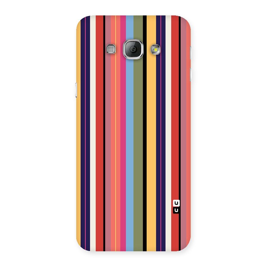 Wrapping Stripes Back Case for Galaxy A8