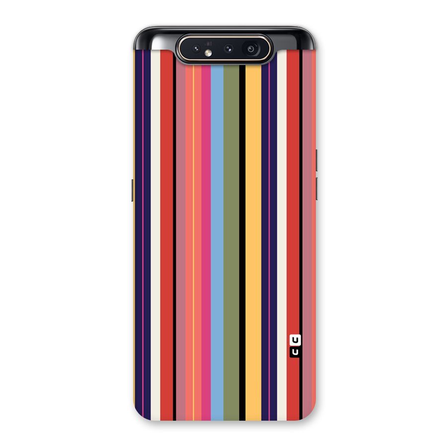 Wrapping Stripes Back Case for Galaxy A80