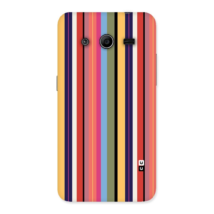 Wrapping Stripes Back Case for Galaxy Core 2