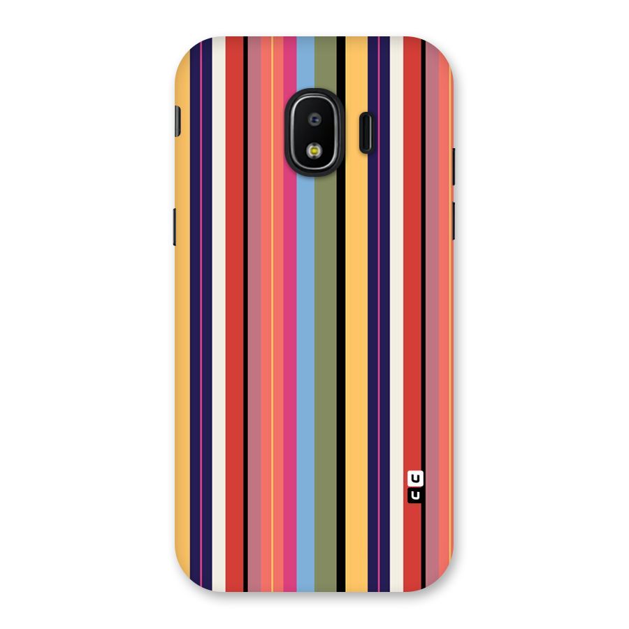Wrapping Stripes Back Case for Galaxy J2 Pro 2018